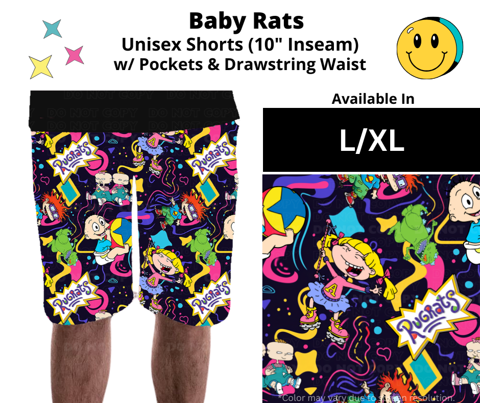 Baby Rats Unisex Shorts