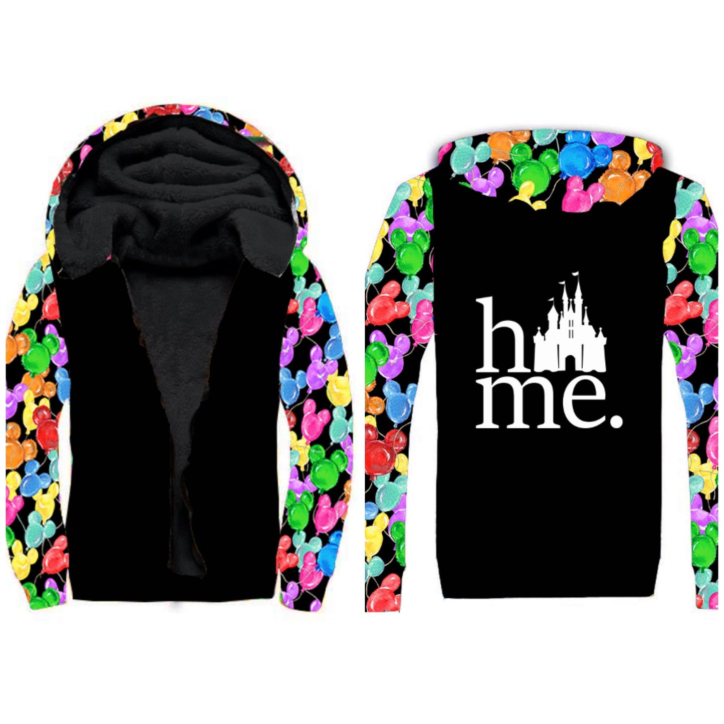 Mouse Balloons Fleece Jacket