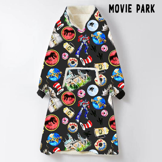 Movie Park Blanket Robe