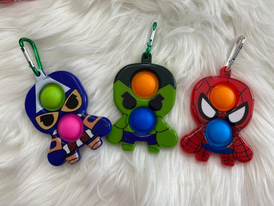 Hero Hard Popper Wrist Keychain