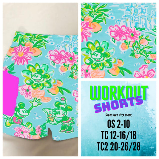 Lilly Mouse Workout Shorts