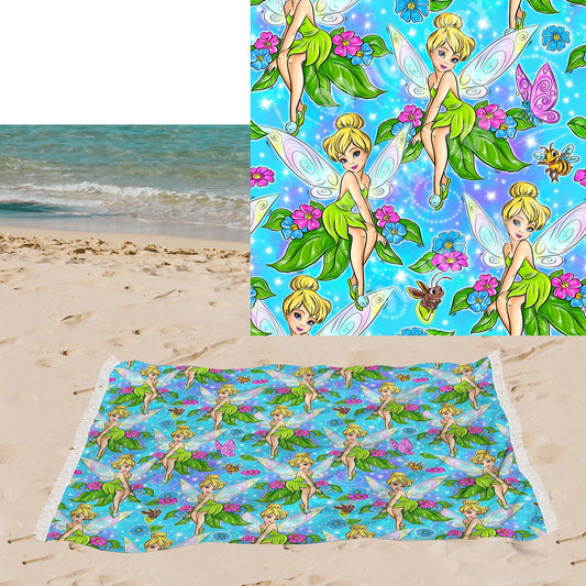 Pretty Fairy Oversized Beach Towel
