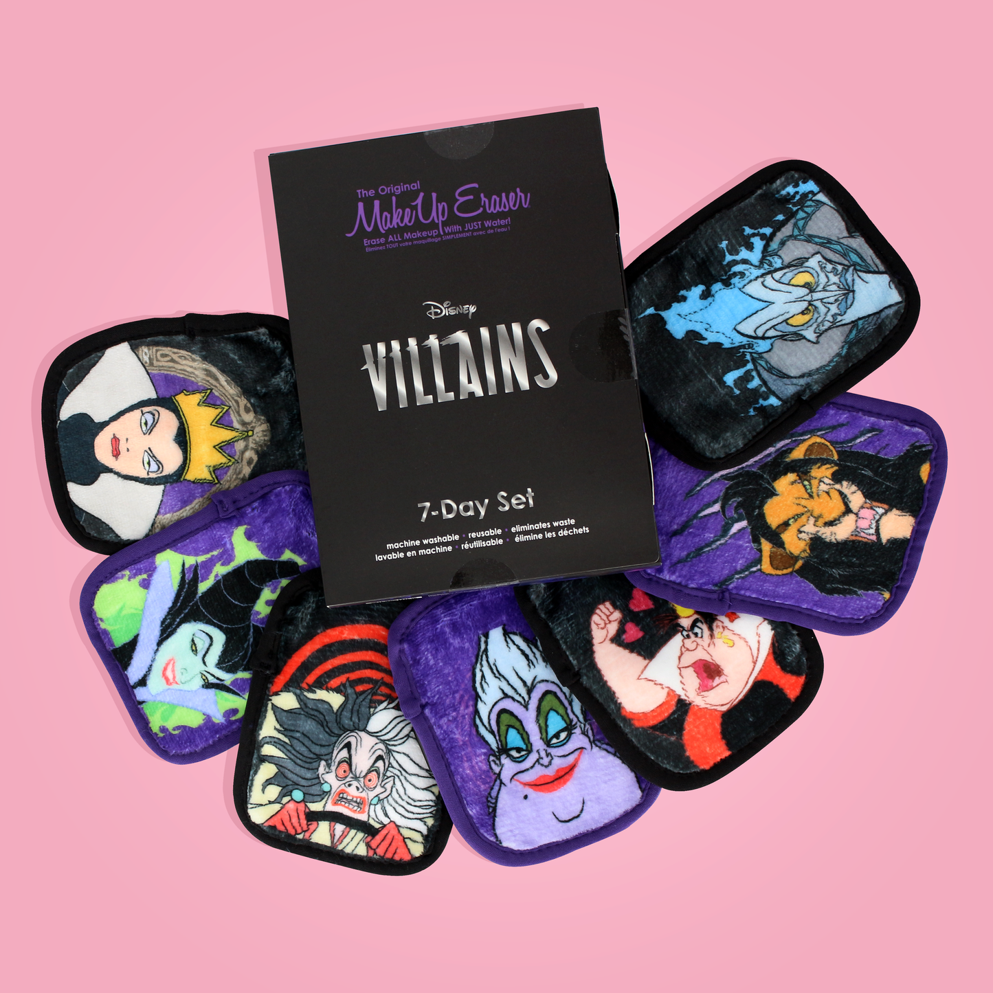 Disney Villains 7-Day Set- MakeUp Eraser