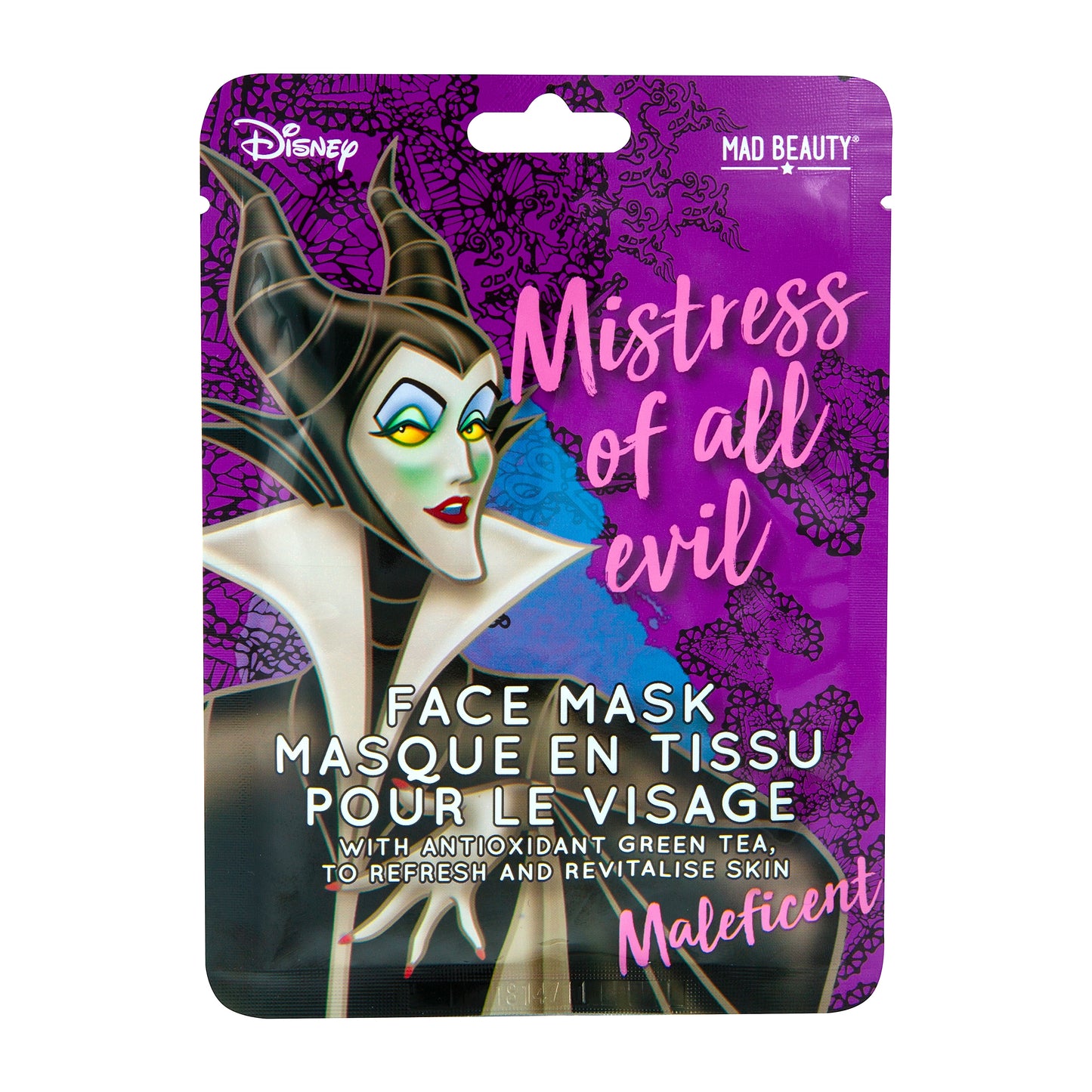 MadBeauty- DISNEY MAD Maleficent Sheet Face Mask