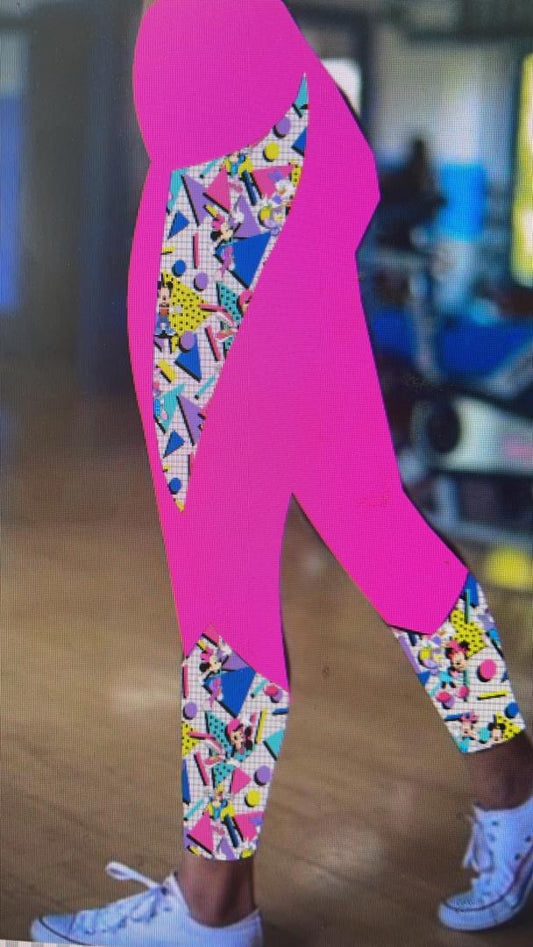 Aerobics Pals Workout Pant (Pink)