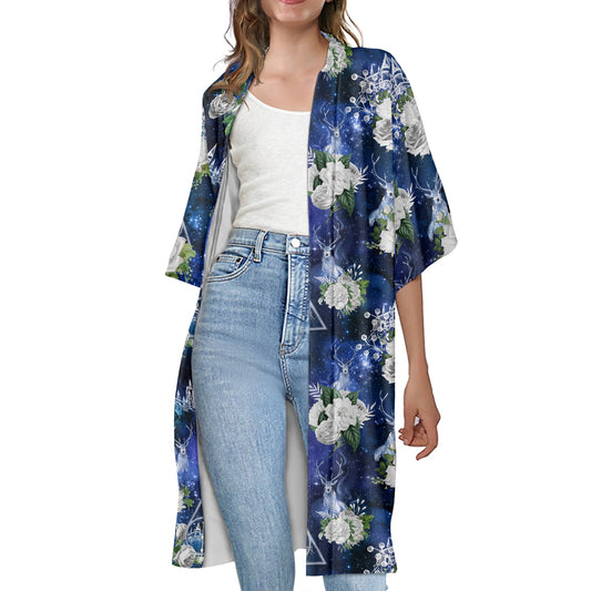 HP Patronus Women's Half Sleeve Kimono Cardigan