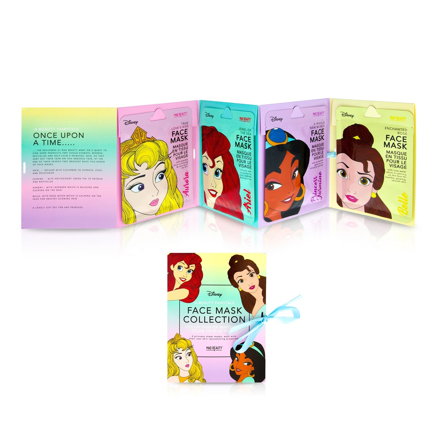 MadBeauty- DISNEY MAD Princess Sheet Face Mask Booklet
