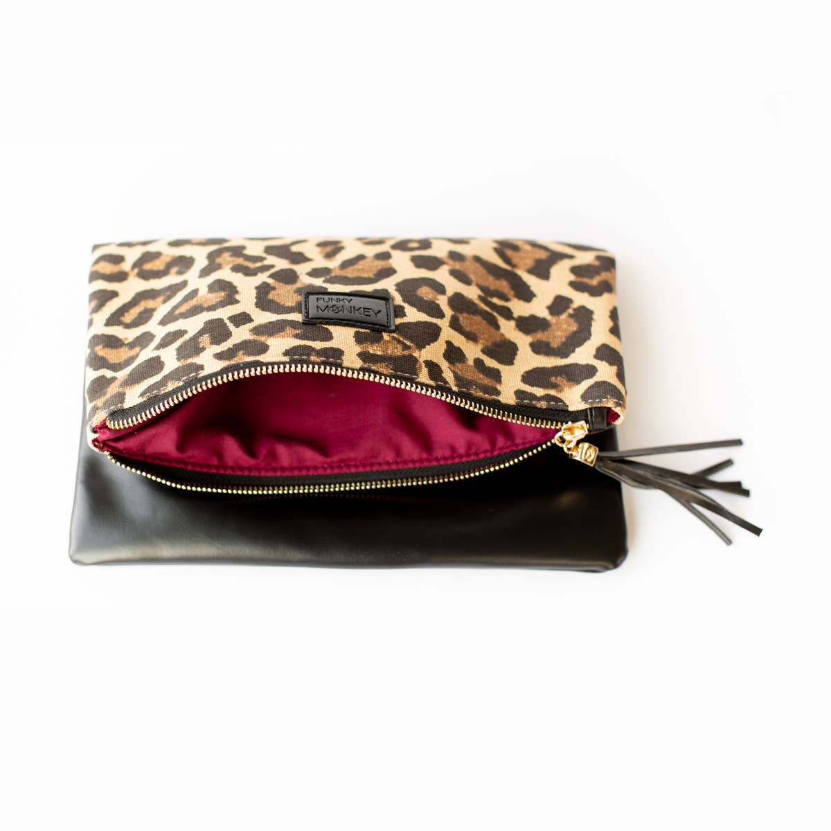 **Foldover Clutch Collection** - CHEETAH