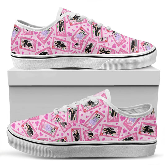 Scream Queen Dolls Canvas  Skate Shoes (Tongue Customizable）