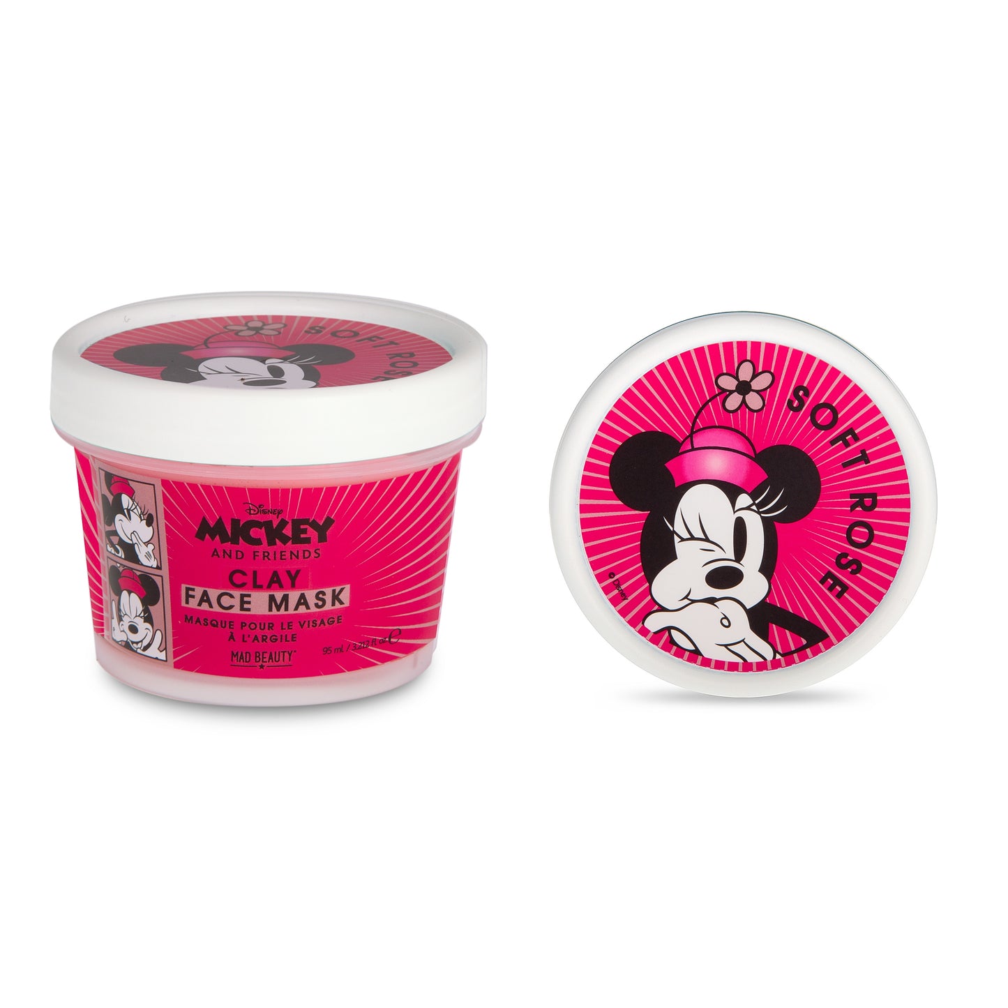 MadBeauty- M&F Clay Mask - Disney Minnie Soft Rose