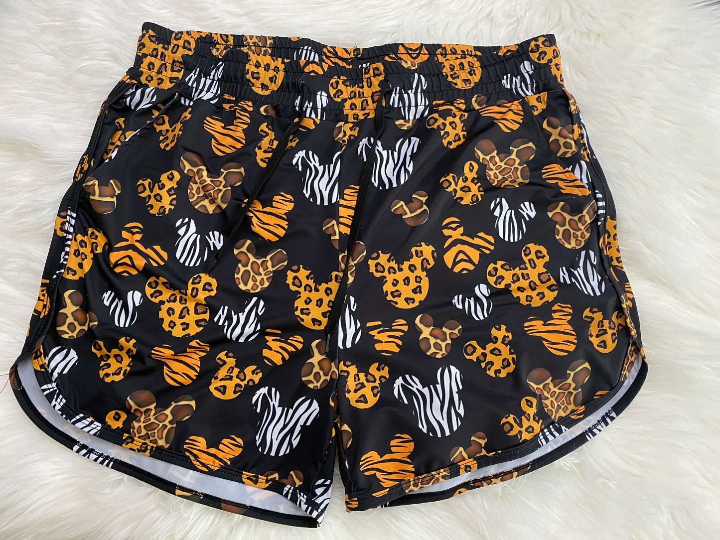 Safari Ears Athletic Running Shorts