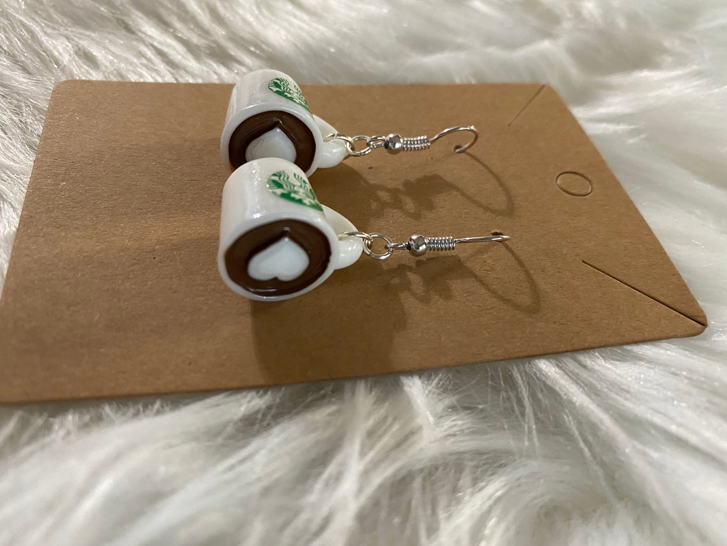 *Bucks Mug with Heart Foam Earrings