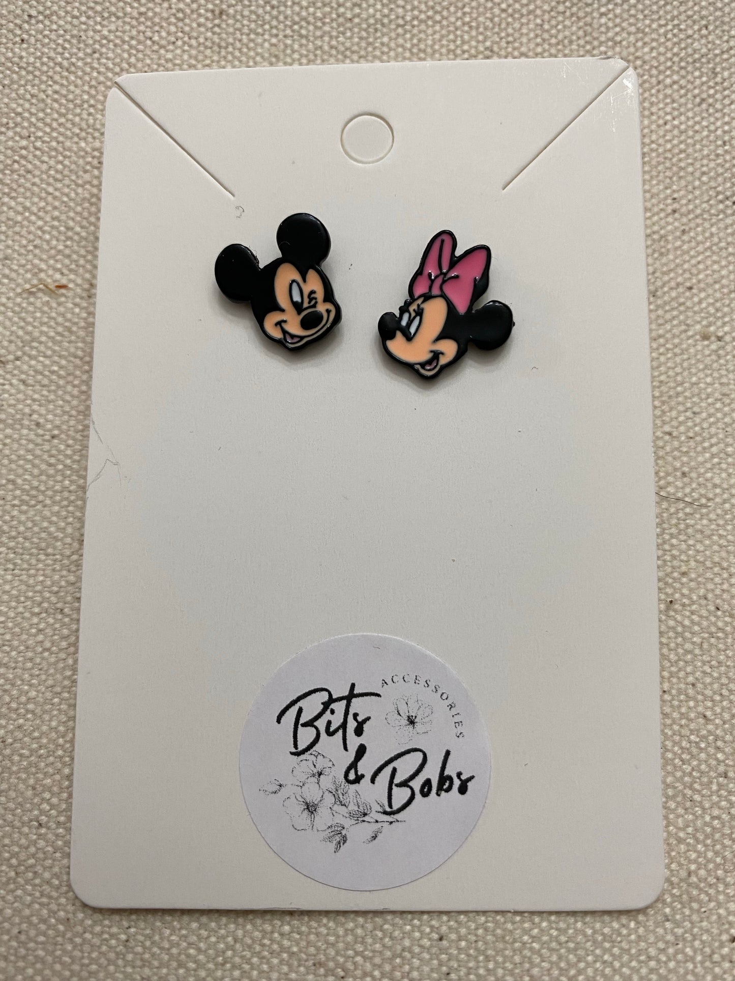 Magical Stud Earrings- Mouse
