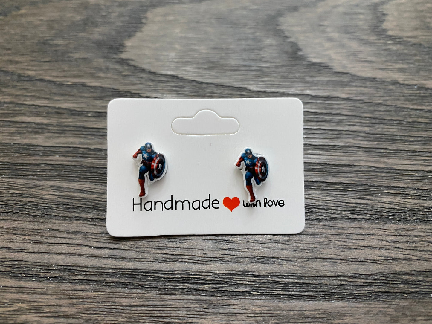 Magical Stud Earrings- American Hero