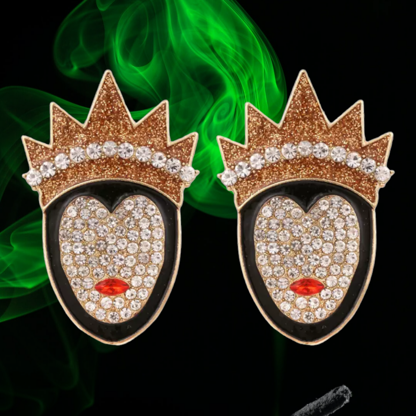 Apple Queen Magical Bling Earrings