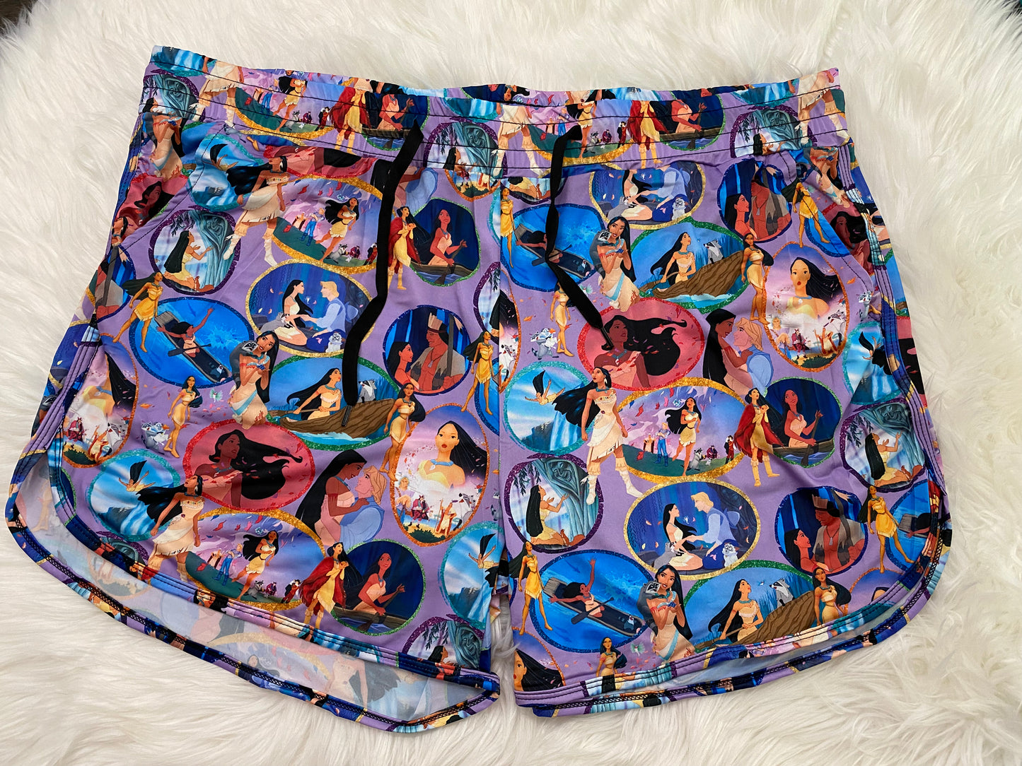 Colors of the Wind- Athletic Running Shorts