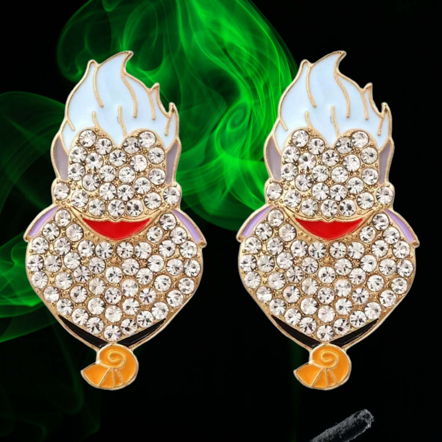 Poor Unfortunate Souls Magical Bling Earrings