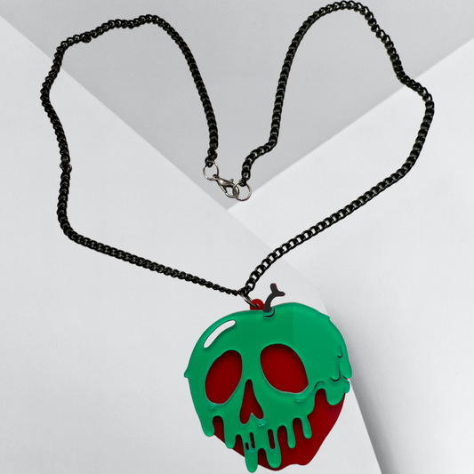 Poison Apple Acrylic Magical Necklaces