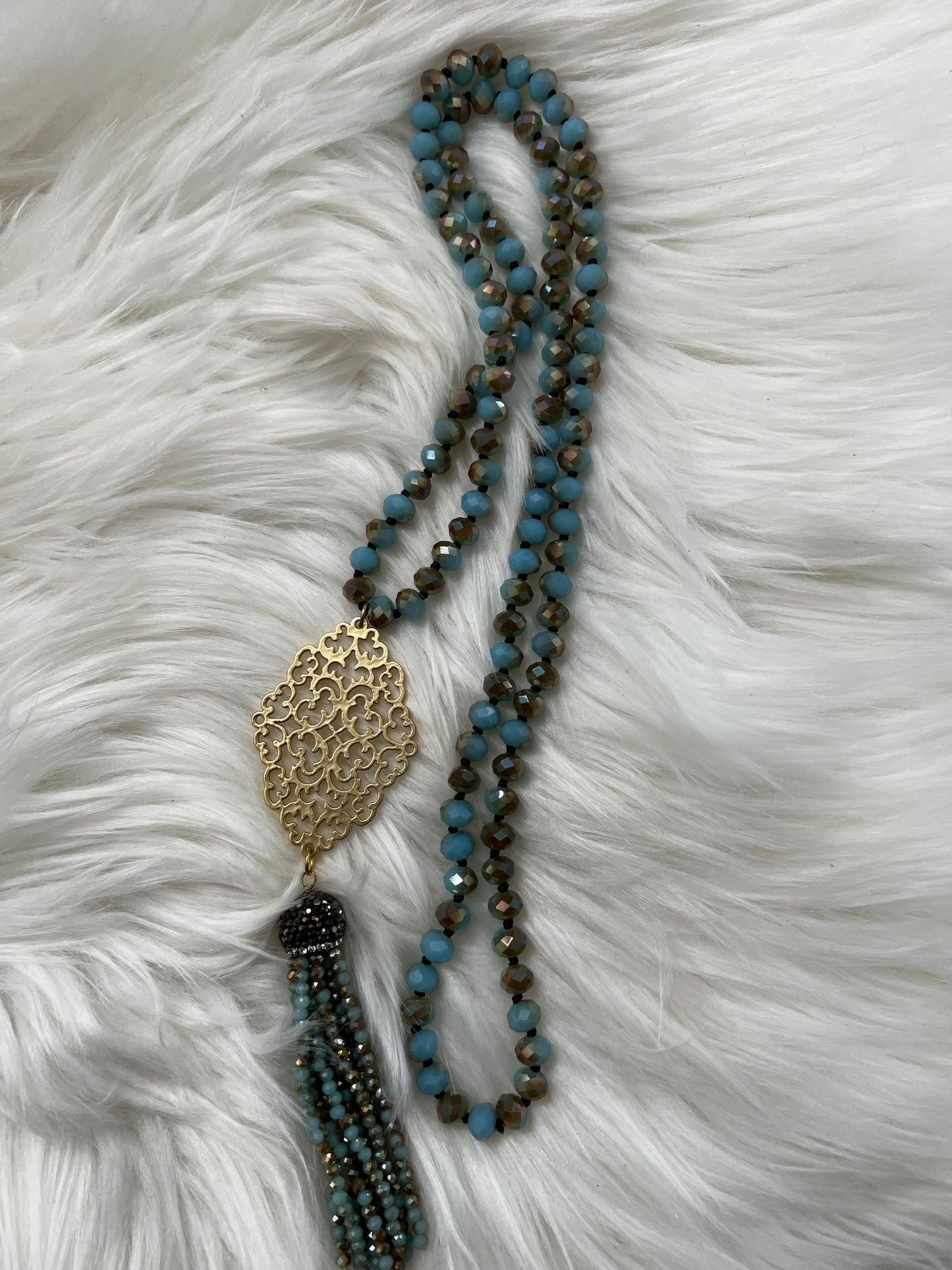 Turquoise Statement Piece Necklaces-Kate Tuesday