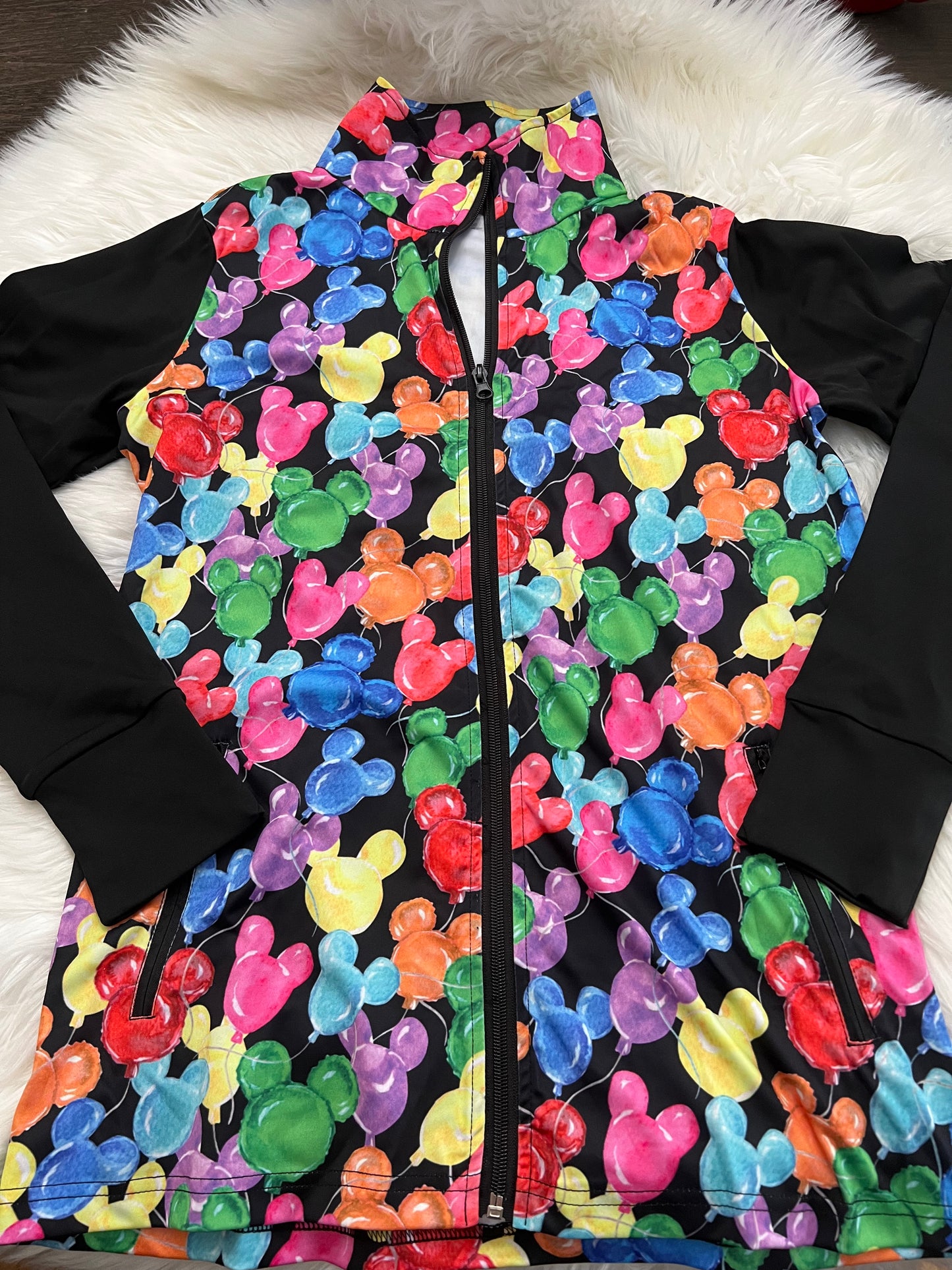 Mouse Balloons Workout Jacket