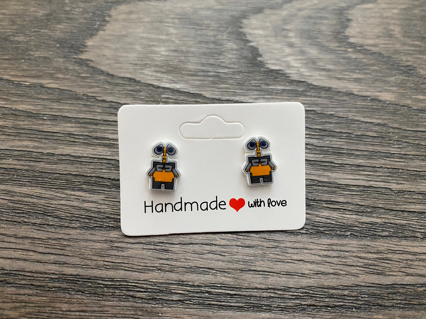 Magical Stud Earrings- Robot Cuties