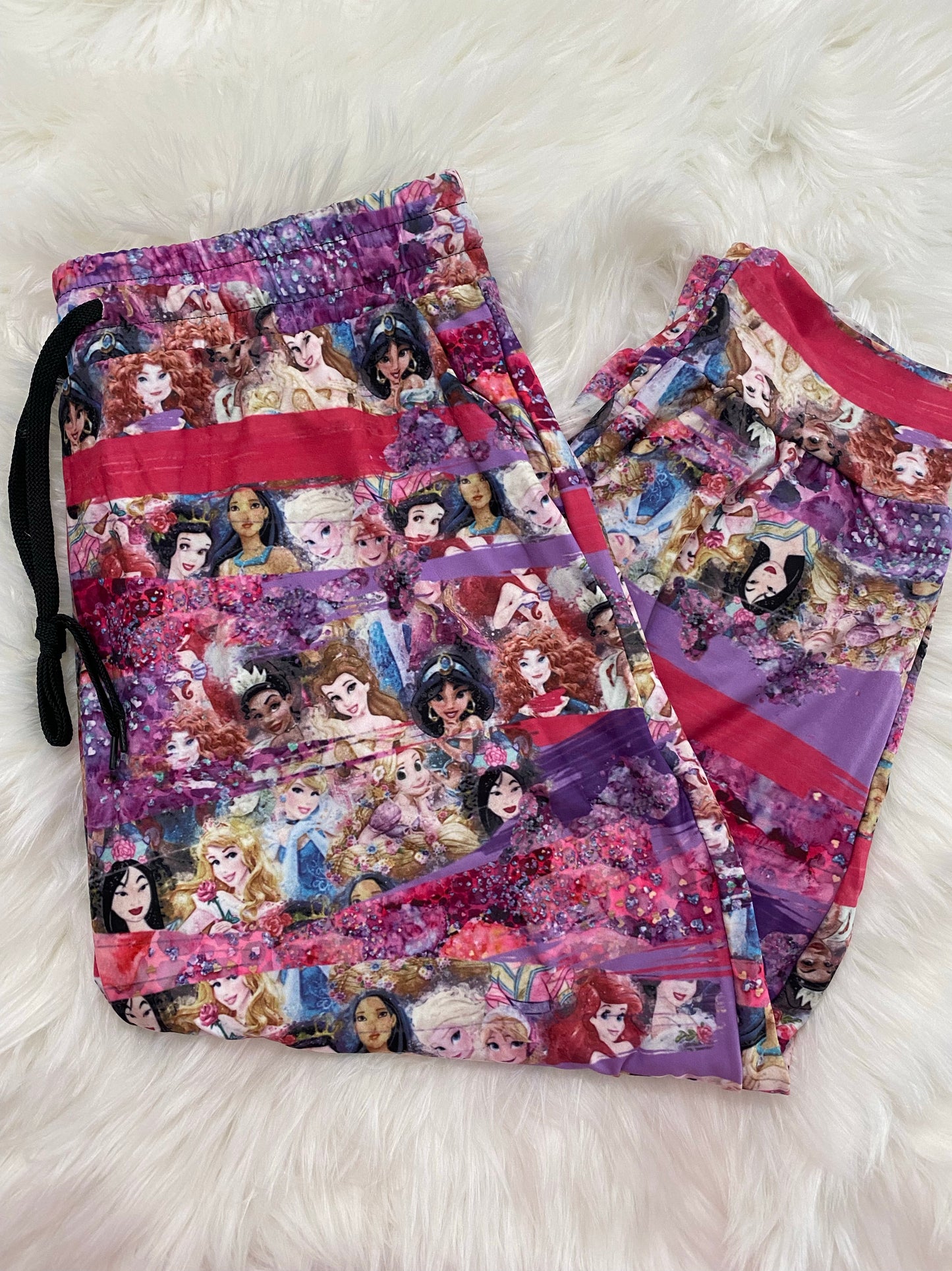 Princess Brushes Jogger Capri