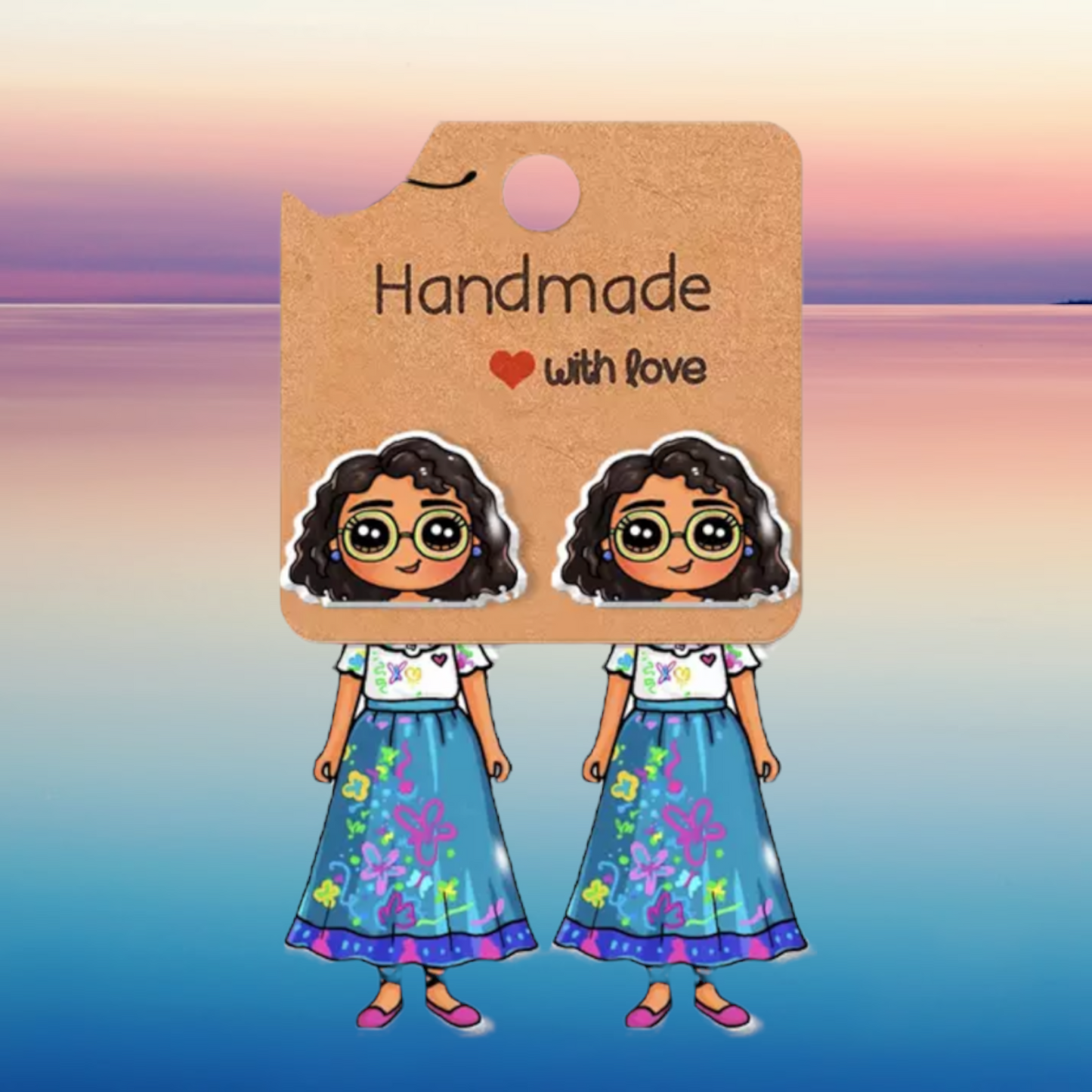 Maribel Peek-A-Boo Magical Stud Earrings