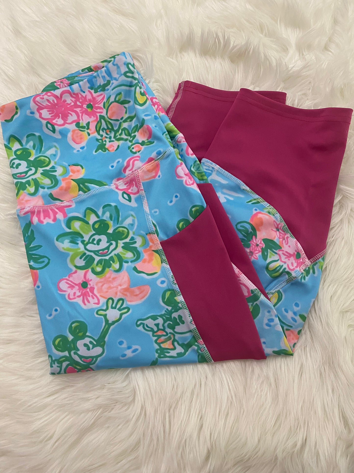 Lilly Mouse Workout Capri