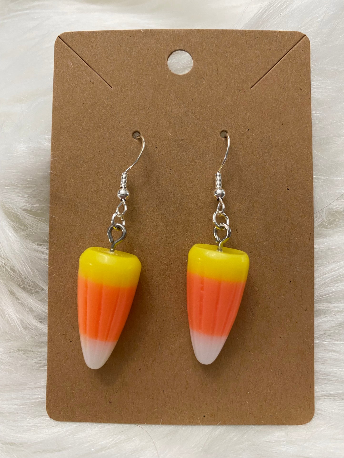 Candy Corn Earrings