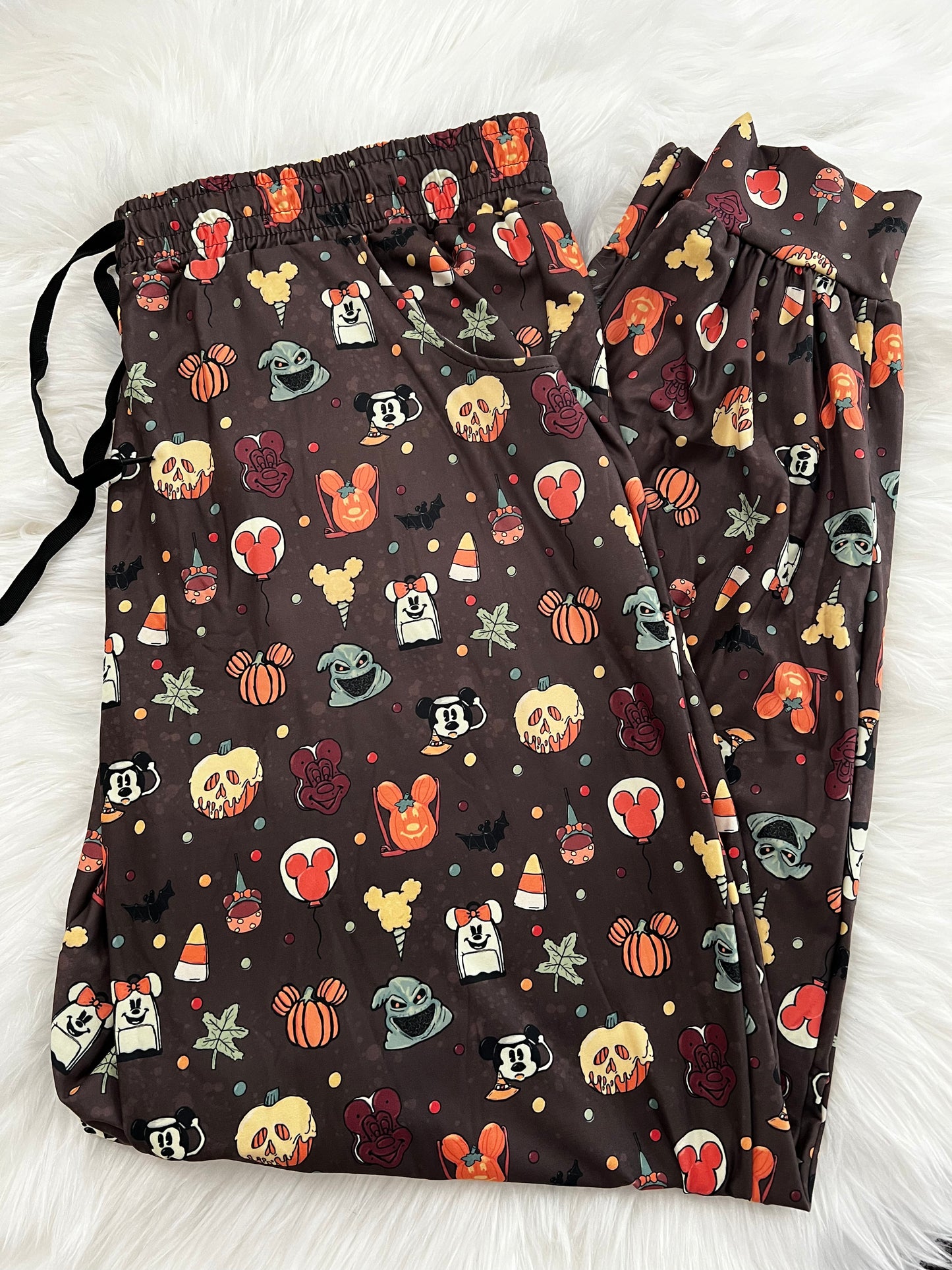 Boho Halloween- brown- jogger full