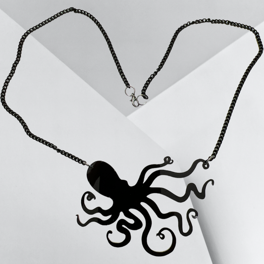 Octopus Acrylic Necklaces