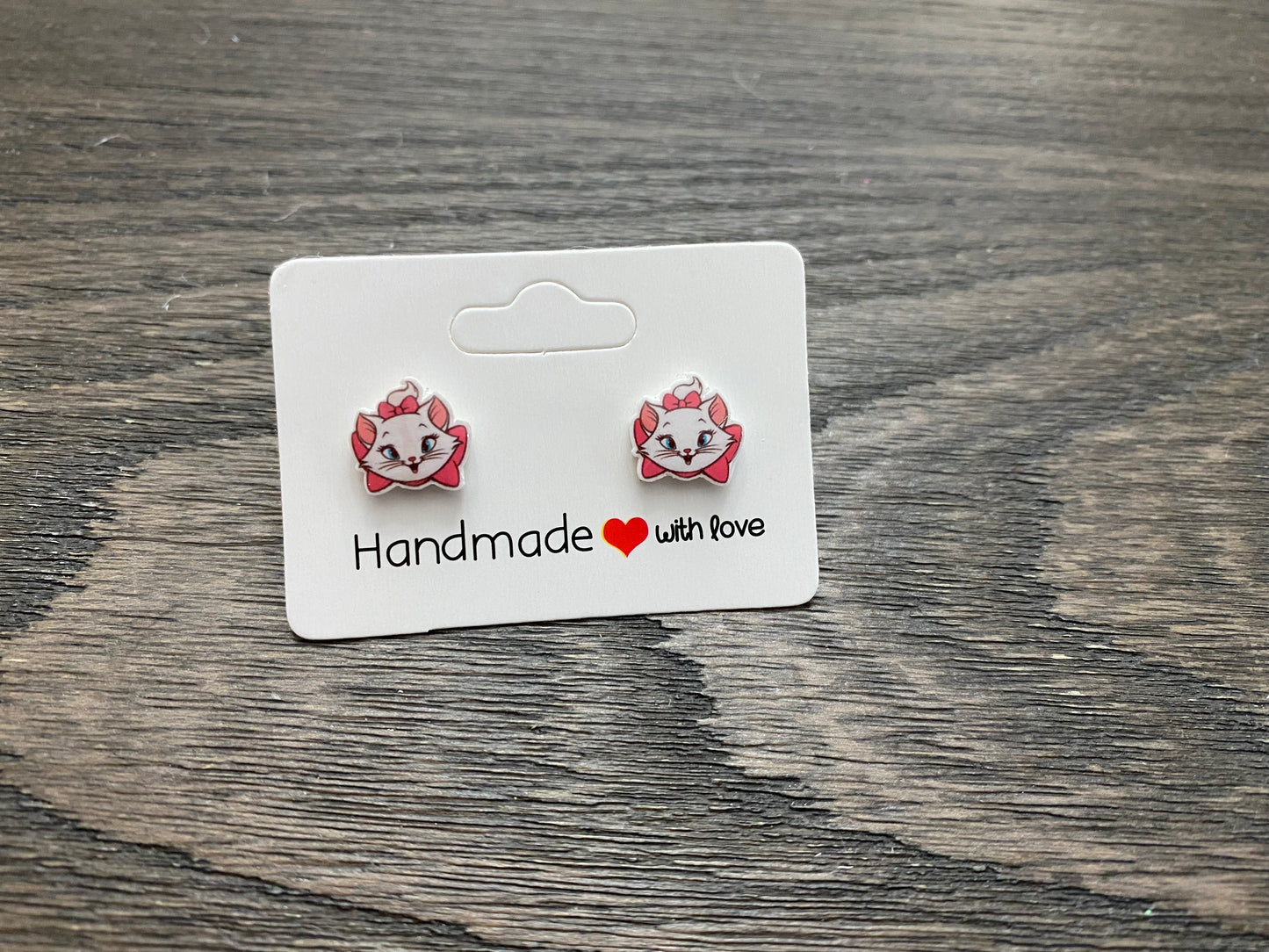 Magical Stud Earrings- French Kitty