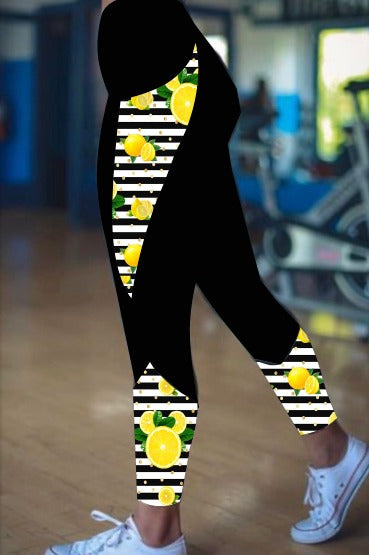 Lemon Squeezie Workout Pant