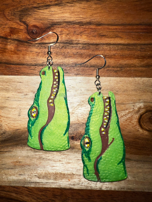 Later Gator-  Hook Earring