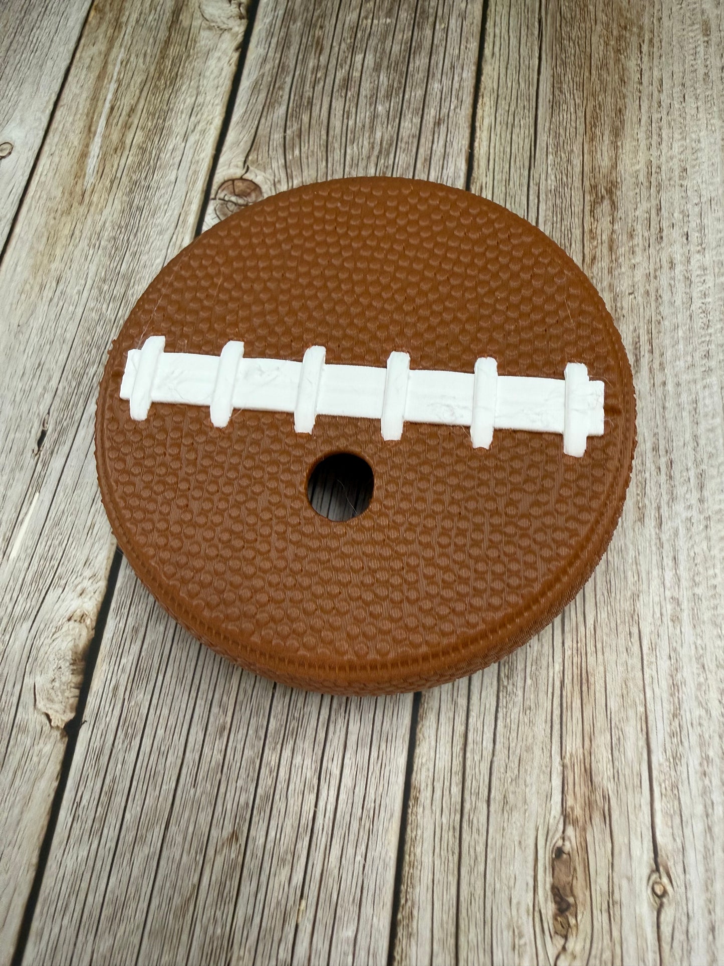 Football Lid for Cooler 12 oz Can Holder- 3D print