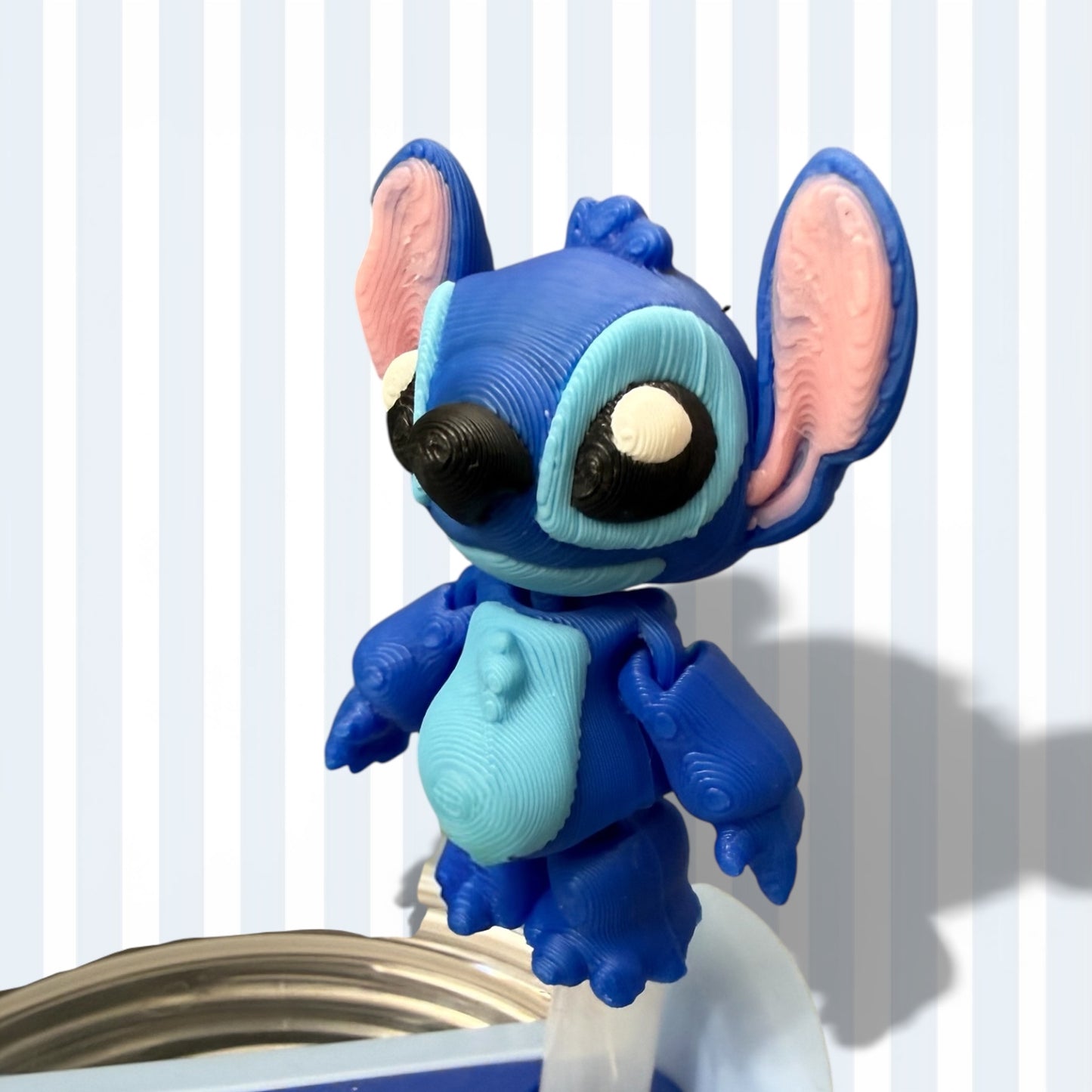 Hawaiian Alien- Straw Buddy- 3D Printed