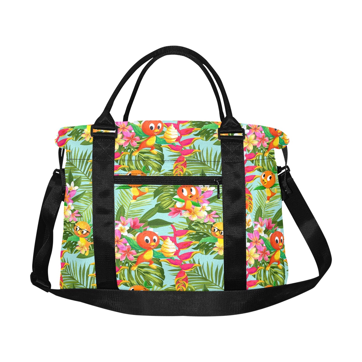 Tropical Orange Bird Large Capacity Duffle Bag(Model1715)