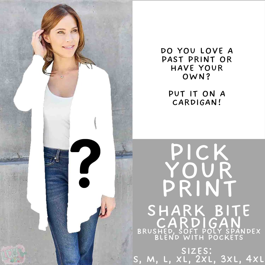 Batch #581 - PYP Football - Closes 9/4 - ETA Early Nov - Pick Your Print Cardigan