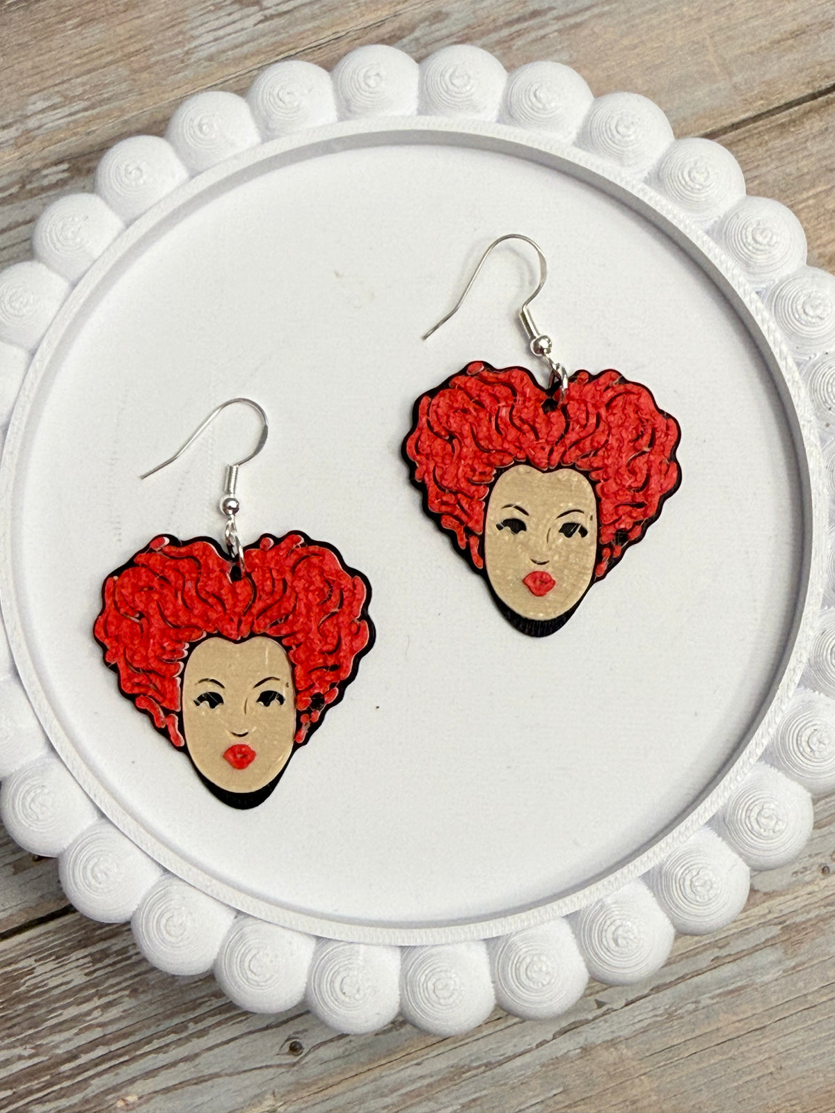 Sisters- Winnie - 3D Printed Earrings - Halloween