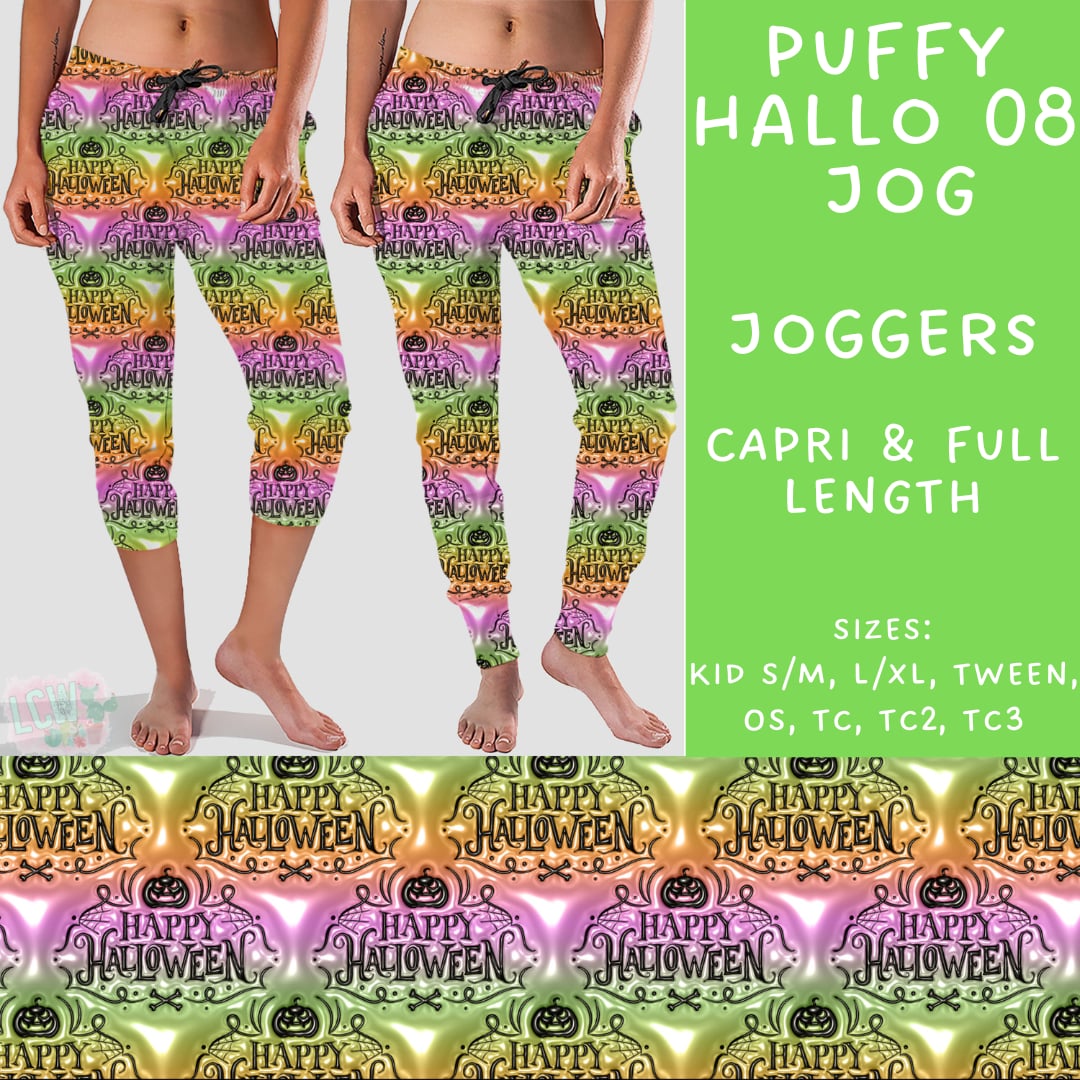 Ready To Ship - Puffy Hallo 08 Capri Length Joggers - TC2