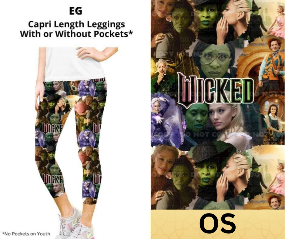 EG Capri Length Leggings w/ Pockets