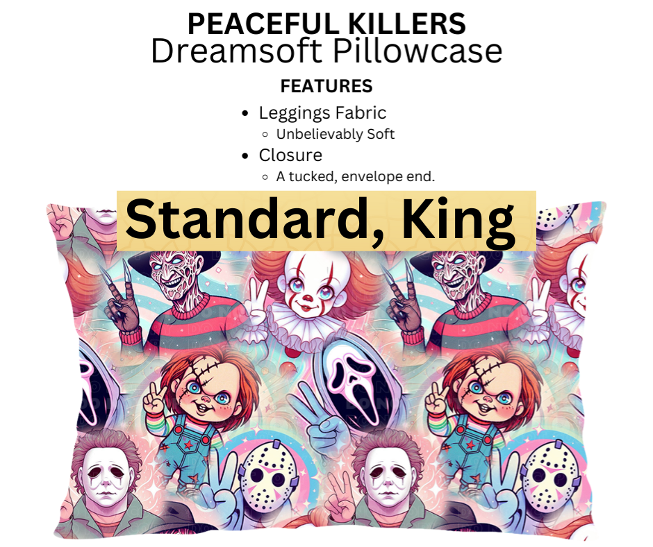 Peaceful Killers Dreamsoft Pillowcase