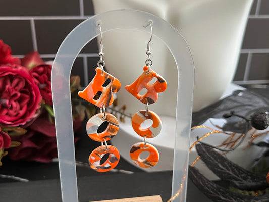 BOO Spooky Hook Earring- A