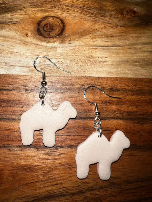 Camel Animal Cracker- Hook Earring