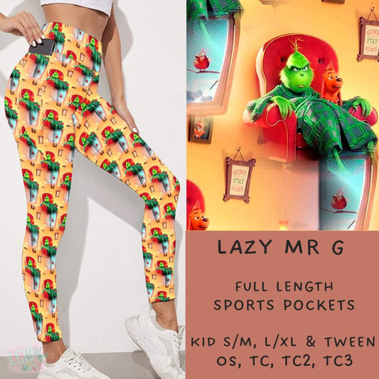 Ready To ship - Lazy Mr G