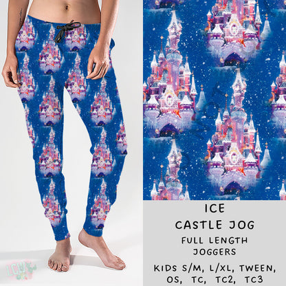 Ready To Ship - Ice Castle Full Leggings  - Kids SM