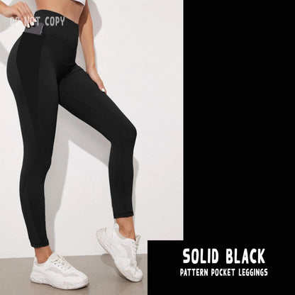 SOLID BLACK-PPO -LEGGING