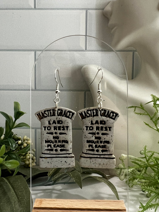 Gracey Tombstone- Hook Earring