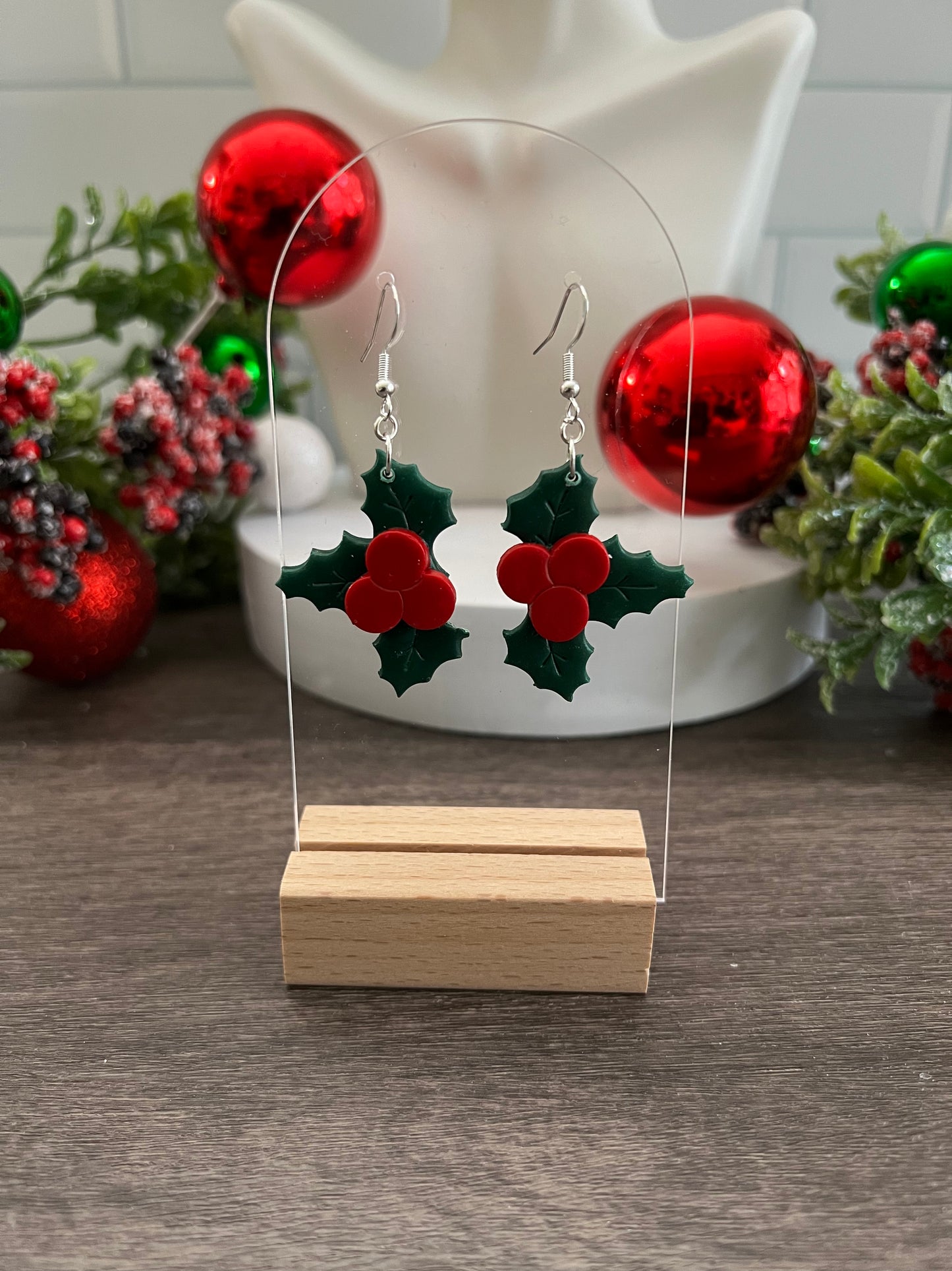 Holly- Merry Collection- Hook Earring