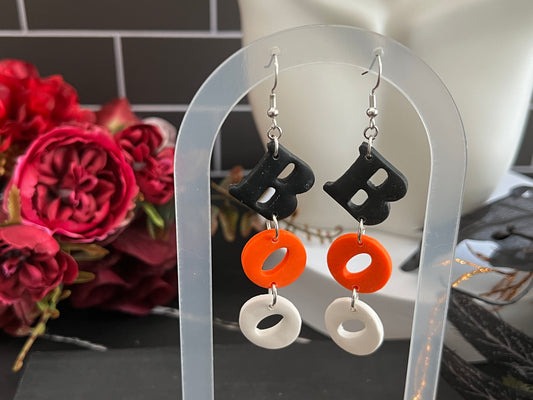 BOO Spooky Hook Earring